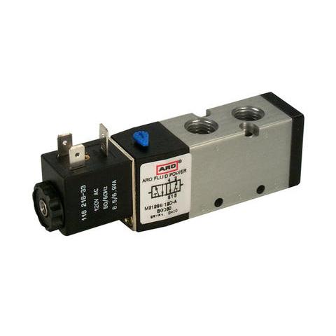4-Way Air Solenoid & Pilot Valves
